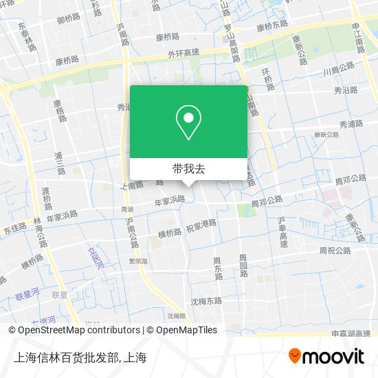 上海信林百货批发部地图