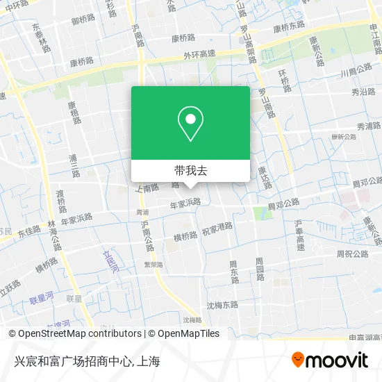 兴宸和富广场招商中心地图
