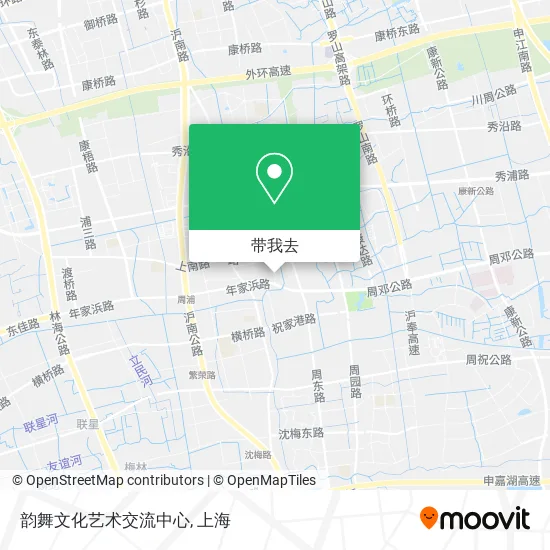 韵舞文化艺术交流中心地图