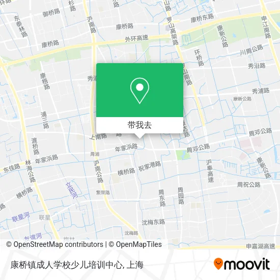 康桥镇成人学校少儿培训中心地图