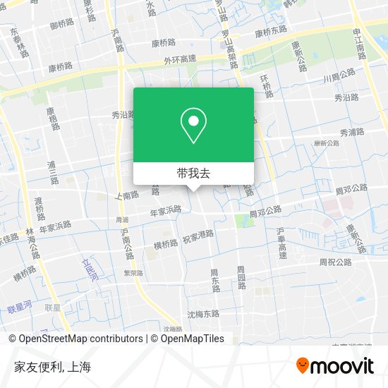 家友便利地图