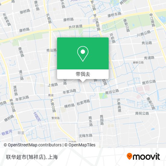 联华超市(旭祥店)地图