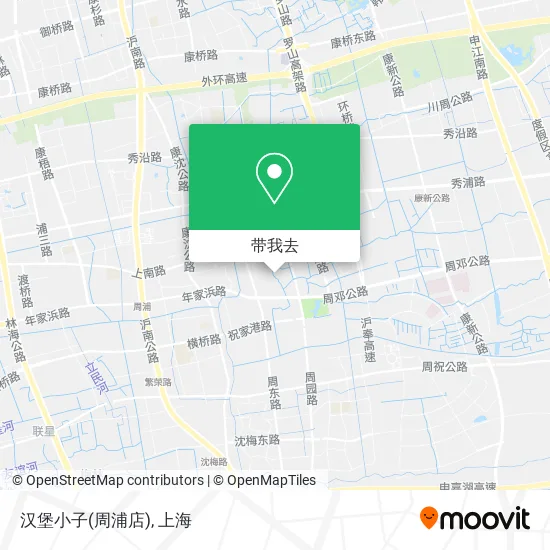 汉堡小子(周浦店)地图