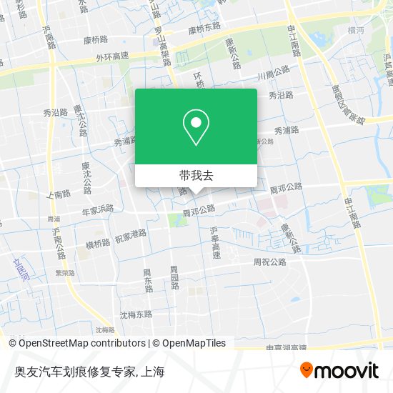 奥友汽车划痕修复专家地图