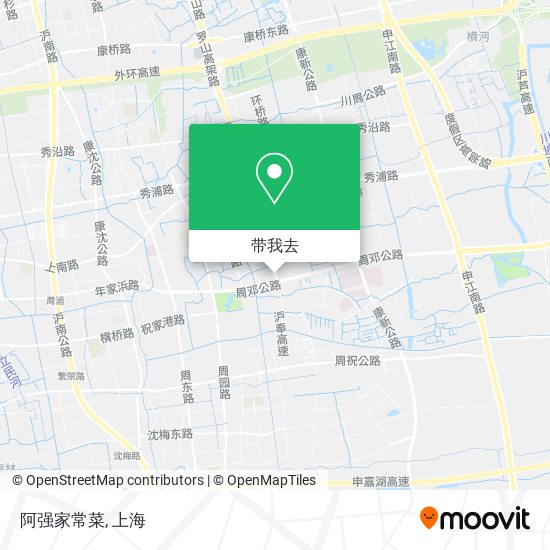 阿强家常菜地图