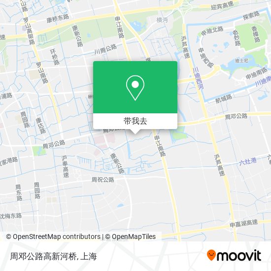 周邓公路高新河桥地图