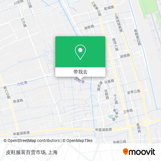 皮鞋服装百货市场地图