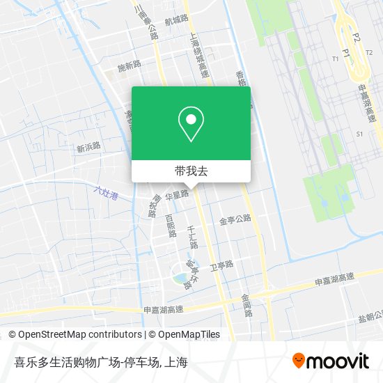 喜乐多生活购物广场-停车场地图