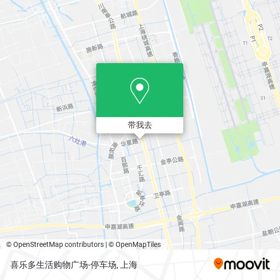 喜乐多生活购物广场-停车场地图