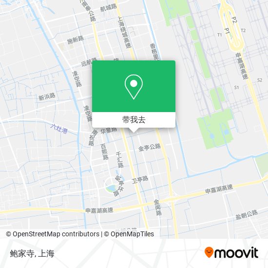 鲍家寺地图