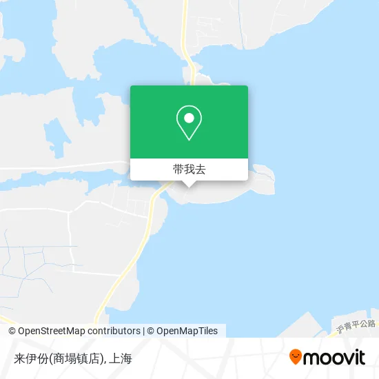 来伊份(商塌镇店)地图