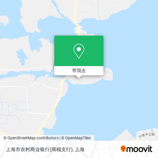 上海市农村商业银行(商榻支行)地图