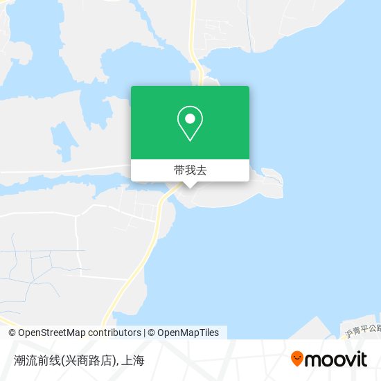 潮流前线(兴商路店)地图