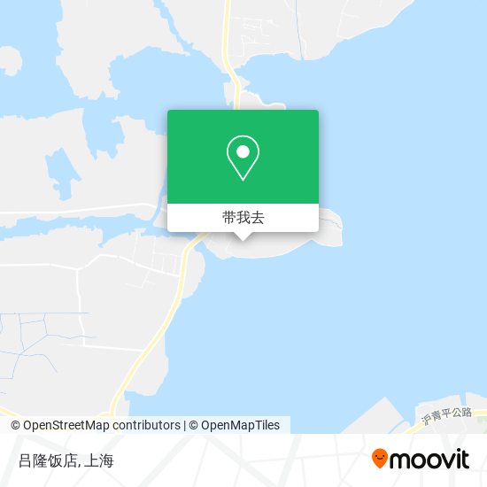 吕隆饭店地图