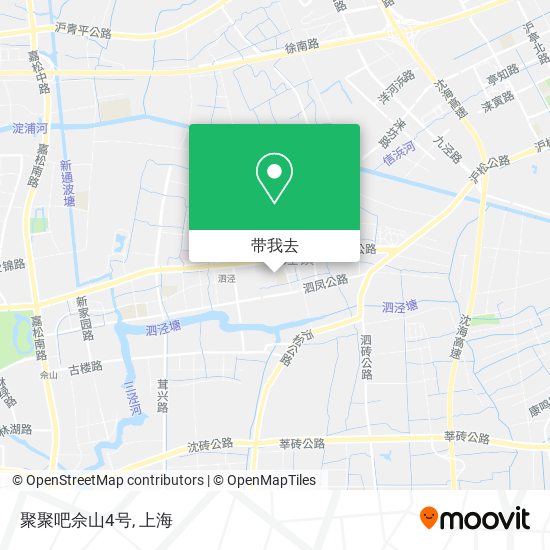 聚聚吧佘山4号地图