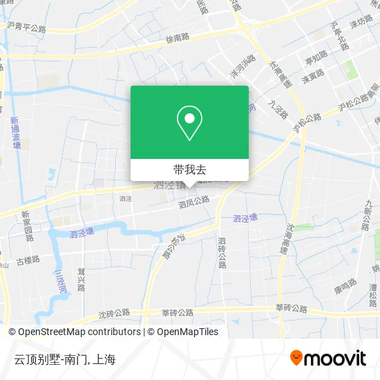 云顶别墅-南门地图