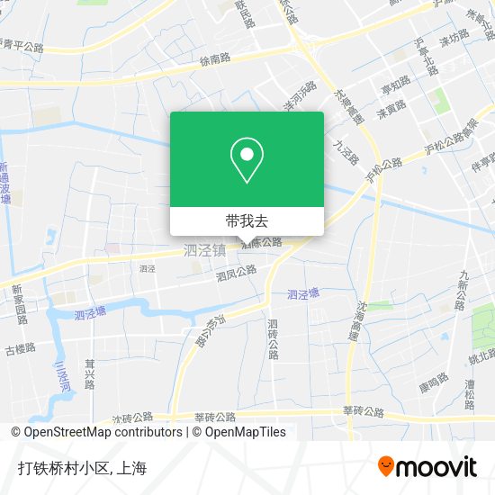 打铁桥村小区地图