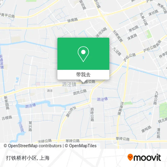 打铁桥村小区地图