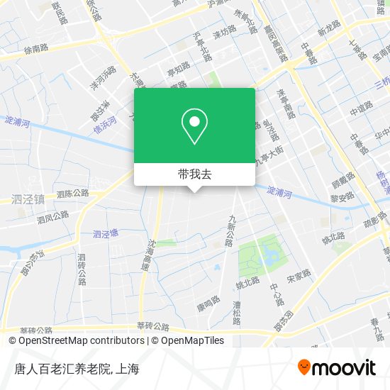 唐人百老汇养老院地图