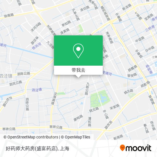 好药师大药房(盛富药店)地图