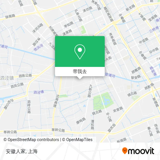 安徽人家地图