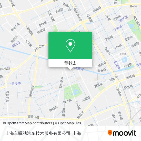 上海车骥驰汽车技术服务有限公司地图