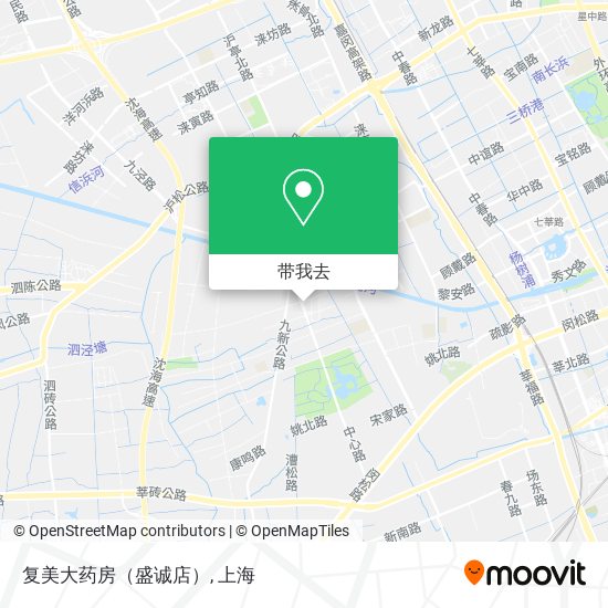 复美大药房（盛诚店）地图