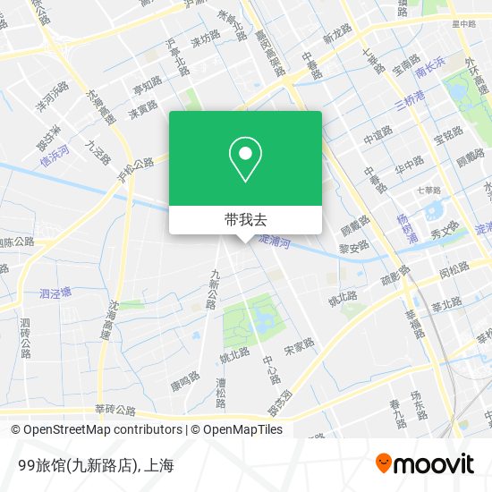 99旅馆(九新路店)地图