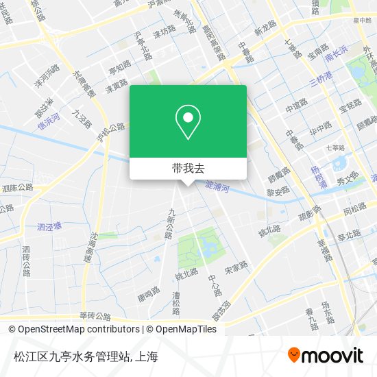 松江区九亭水务管理站地图