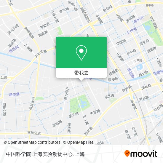 中国科学院 上海实验动物中心地图