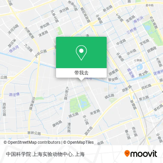 中国科学院 上海实验动物中心地图