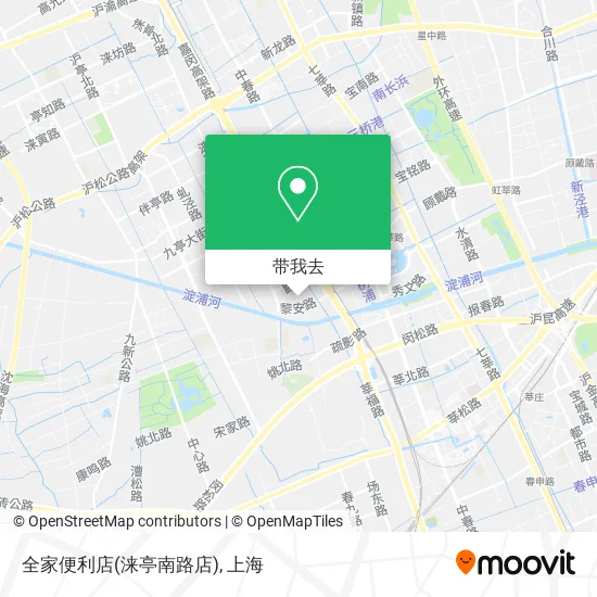 全家便利店(涞亭南路店)地图
