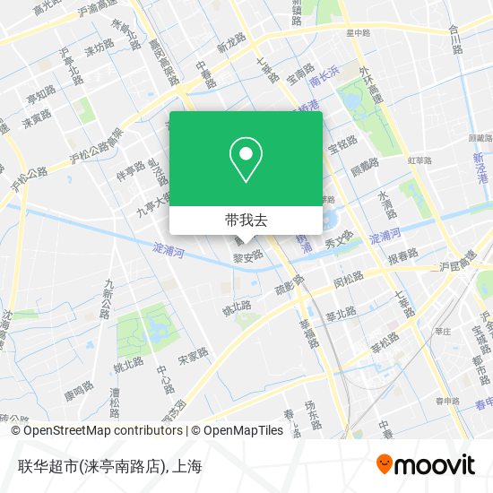 联华超市(涞亭南路店)地图