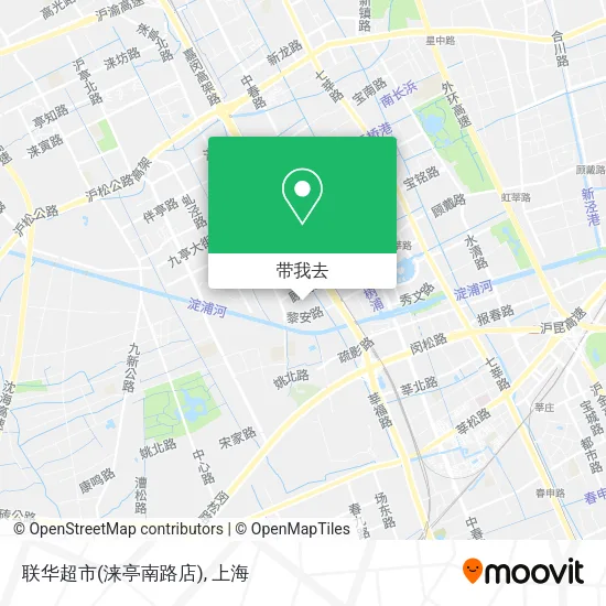联华超市(涞亭南路店)地图