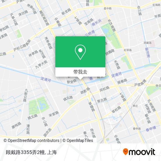 顾戴路3355弄2幢地图