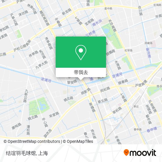 结谊羽毛球馆地图