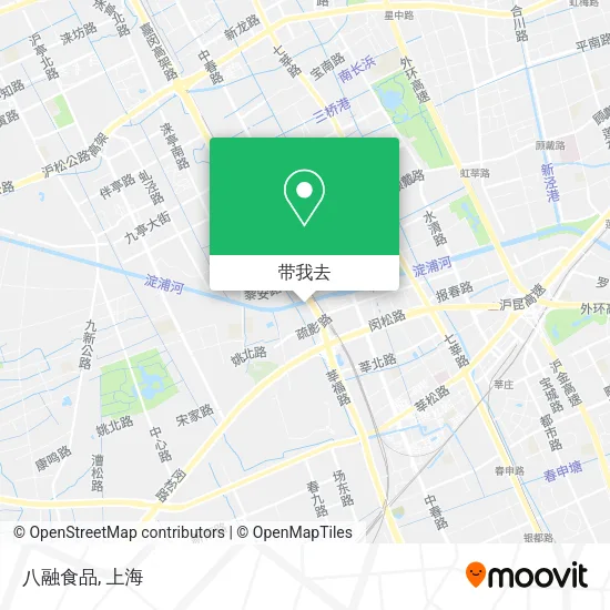 八融食品地图