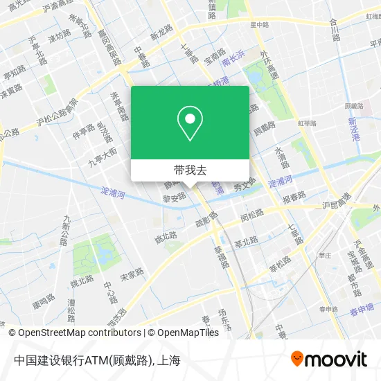 中国建设银行ATM(顾戴路)地图
