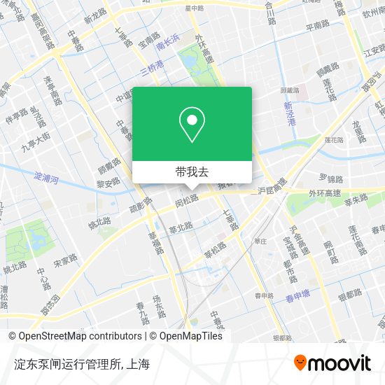 淀东泵闸运行管理所地图