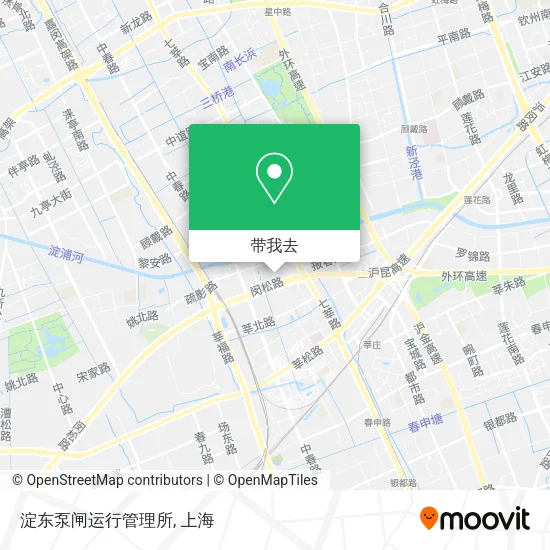 淀东泵闸运行管理所地图