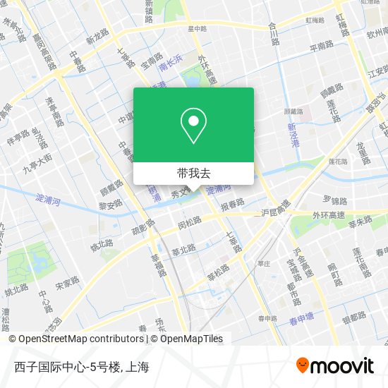 西子国际中心-5号楼地图