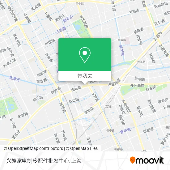 兴隆家电制冷配件批发中心地图