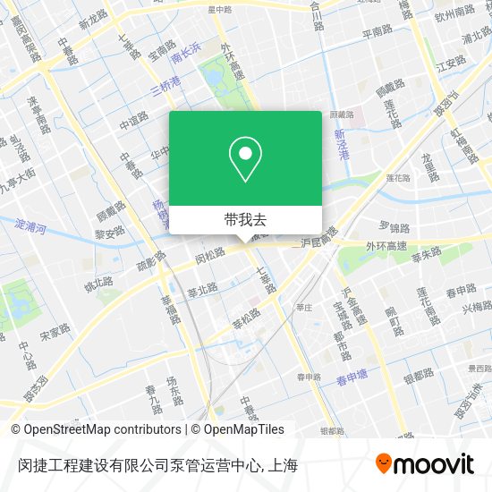 闵捷工程建设有限公司泵管运营中心地图