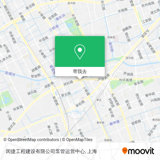 闵捷工程建设有限公司泵管运营中心地图