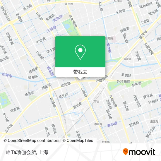 哈Ta瑜伽会所地图