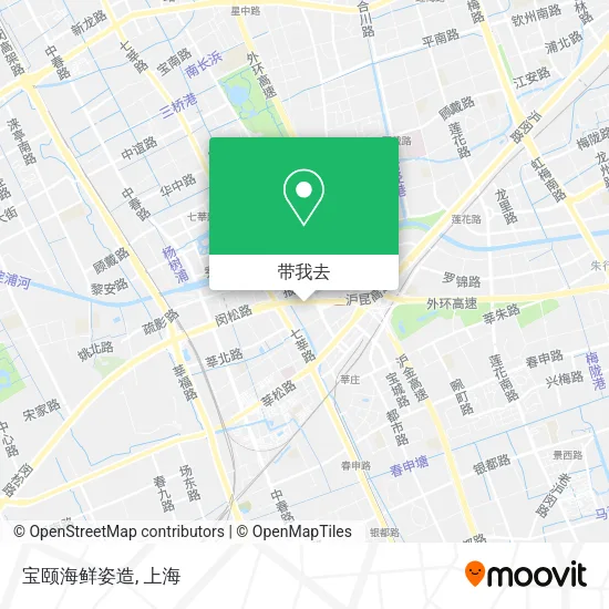 宝颐海鲜姿造地图