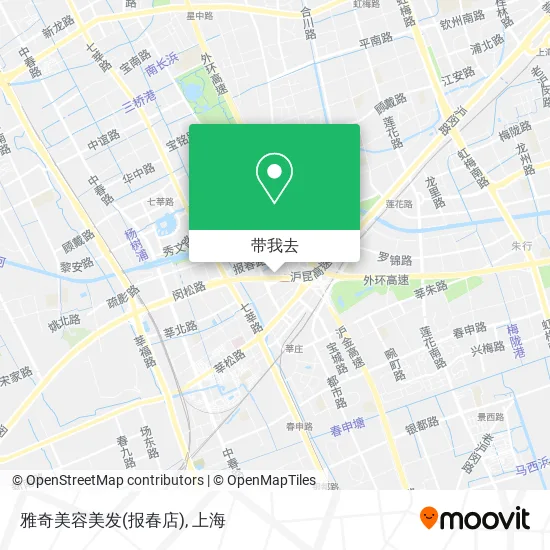 雅奇美容美发(报春店)地图