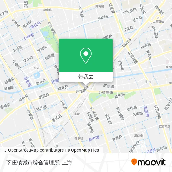 莘庄镇城市综合管理所地图