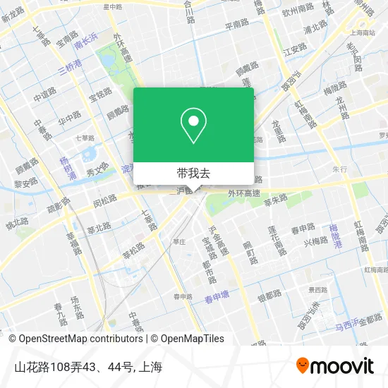山花路108弄43、44号地图