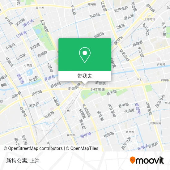 新梅公寓地图